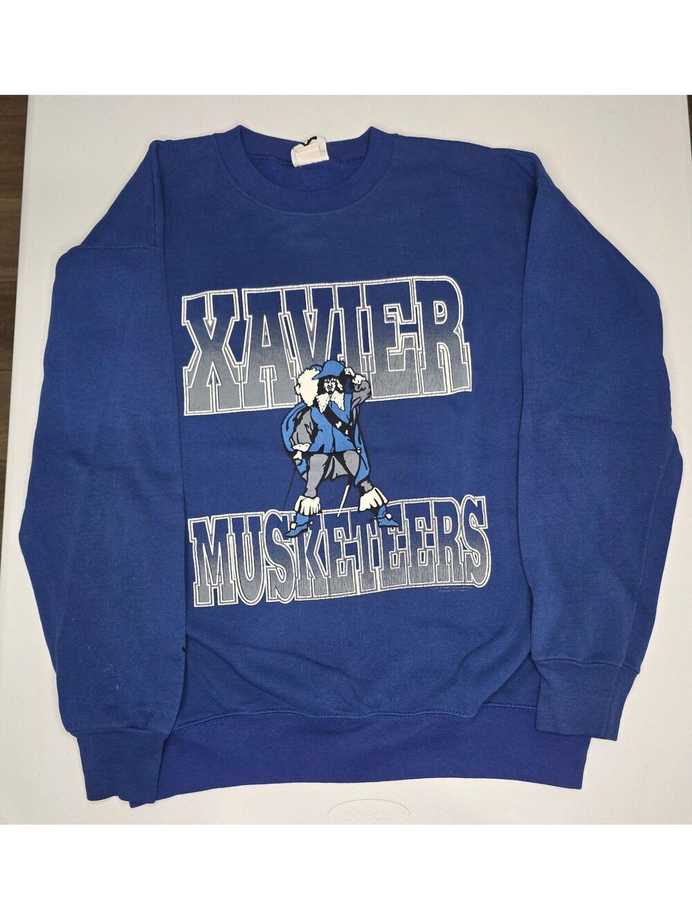 90s NCAA Xavier Musketeers Crewneck